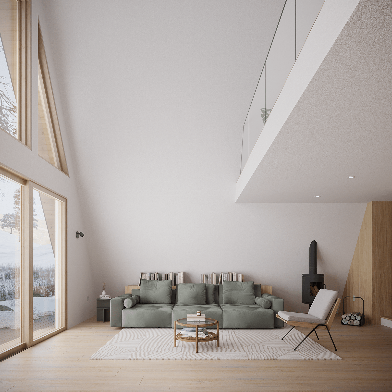 A - Frame House Plus - Den