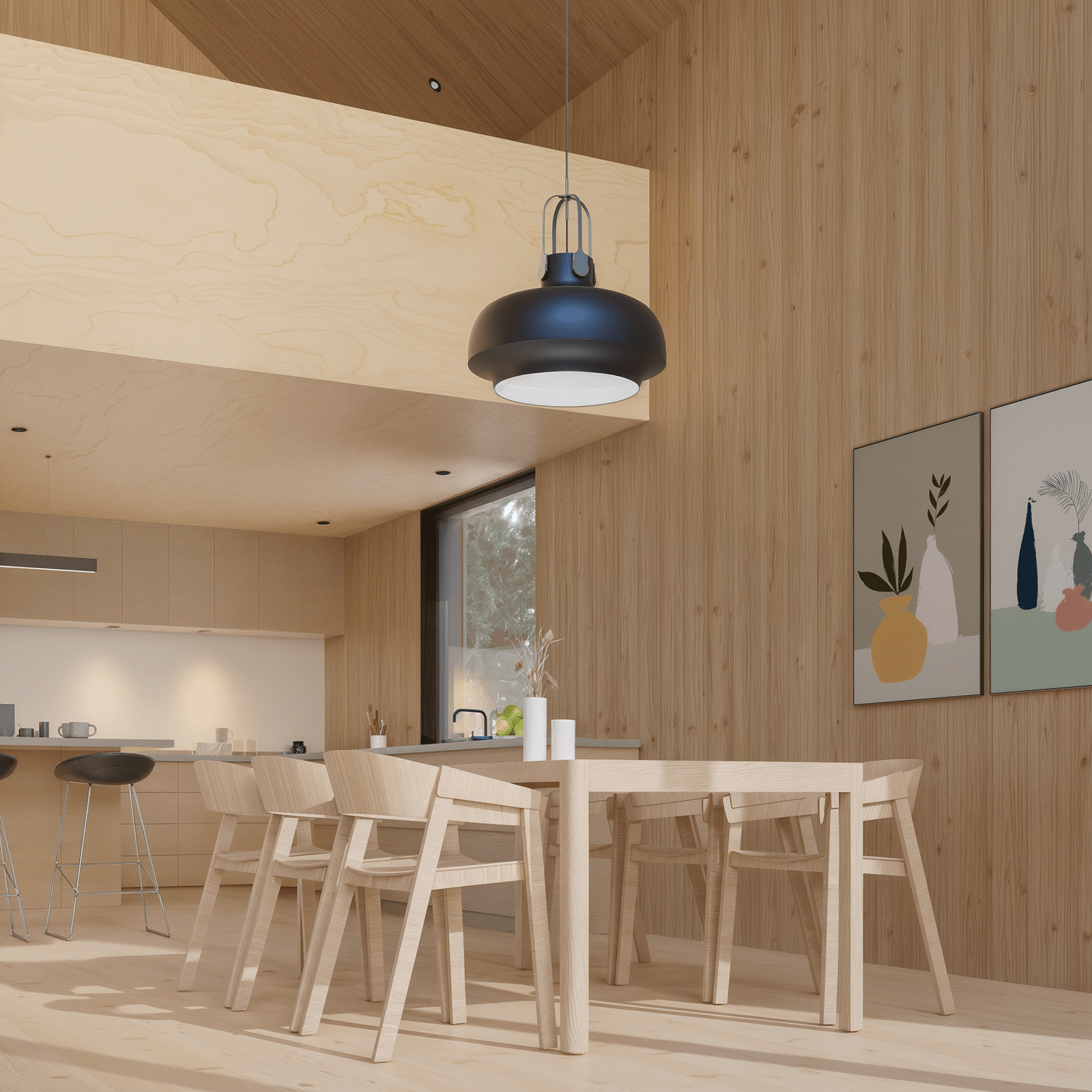 Modern Alpine Family - Den