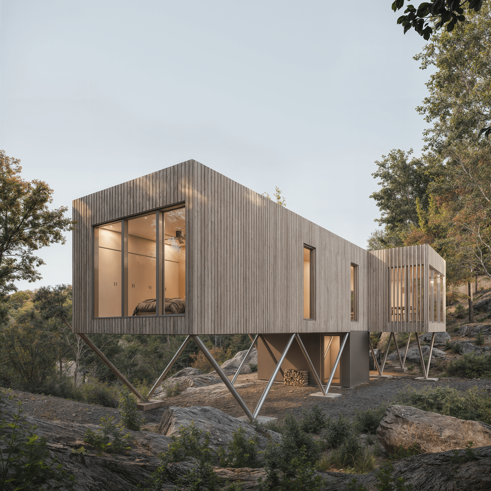 Modern Treehouse - Den