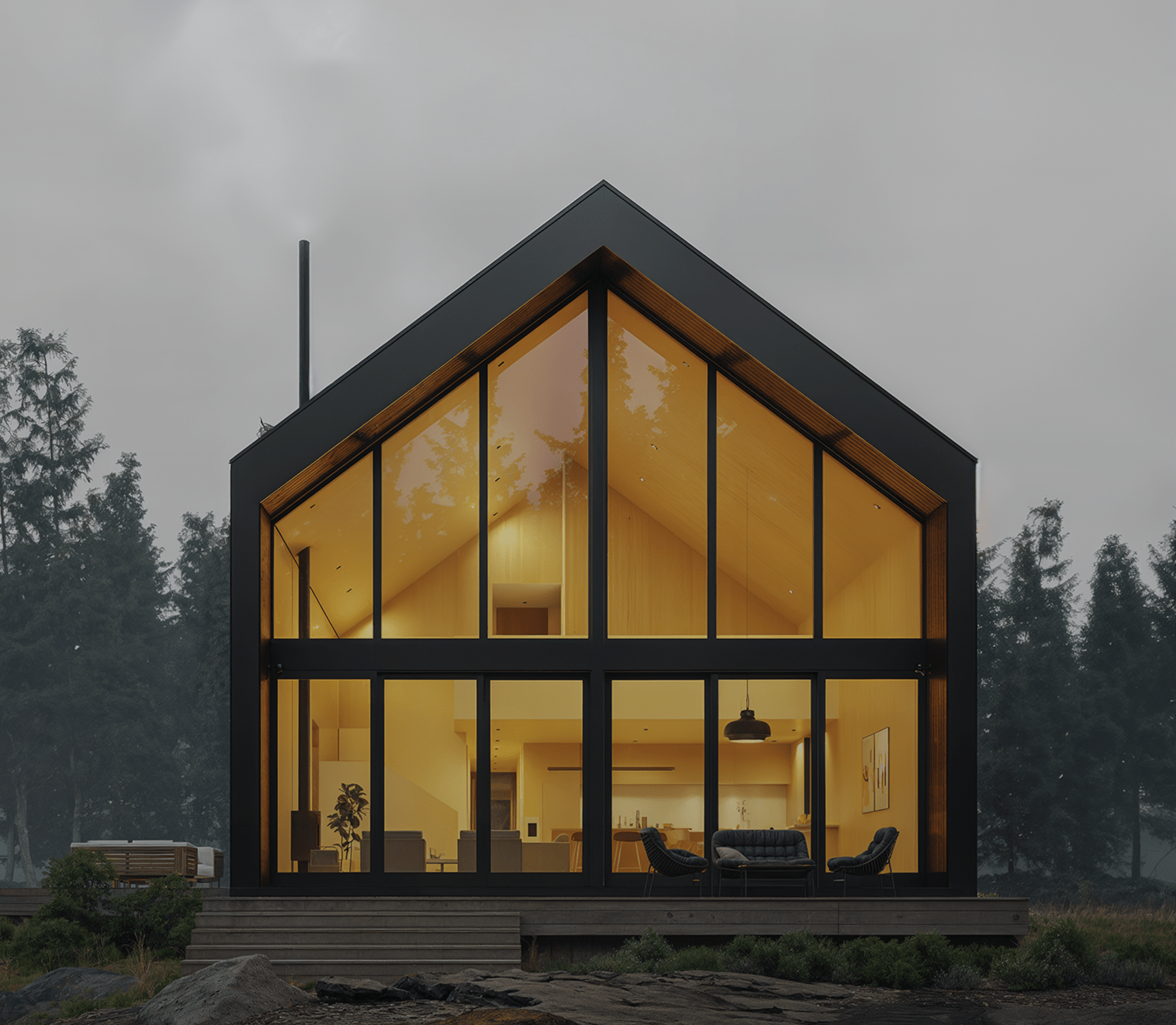 Modern Alpine Family